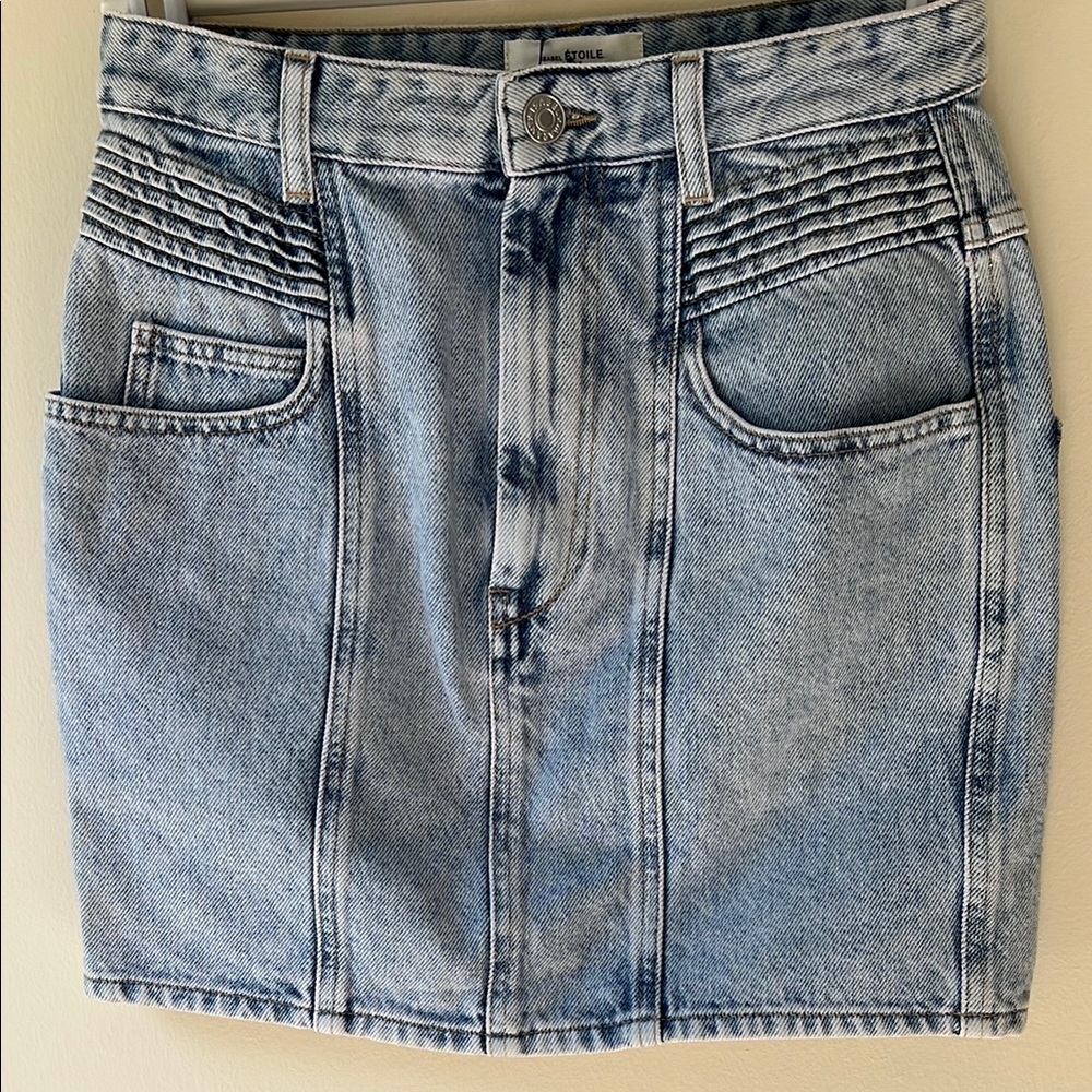 Isabel Marant Denim Mini Skirt